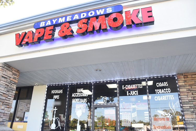 Baymeadows vape and smoke in Jacksonville