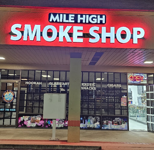 Mile High smoke shop in Winter Park