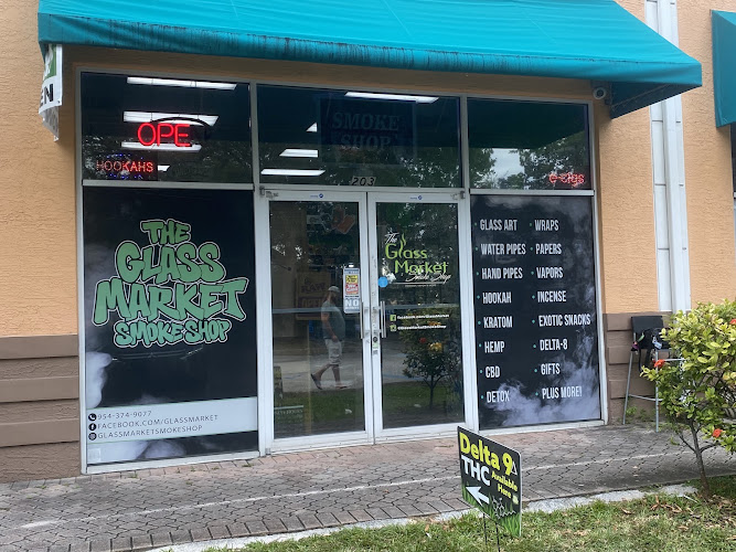 The Glass Market Smoke Shop in Dania Beach